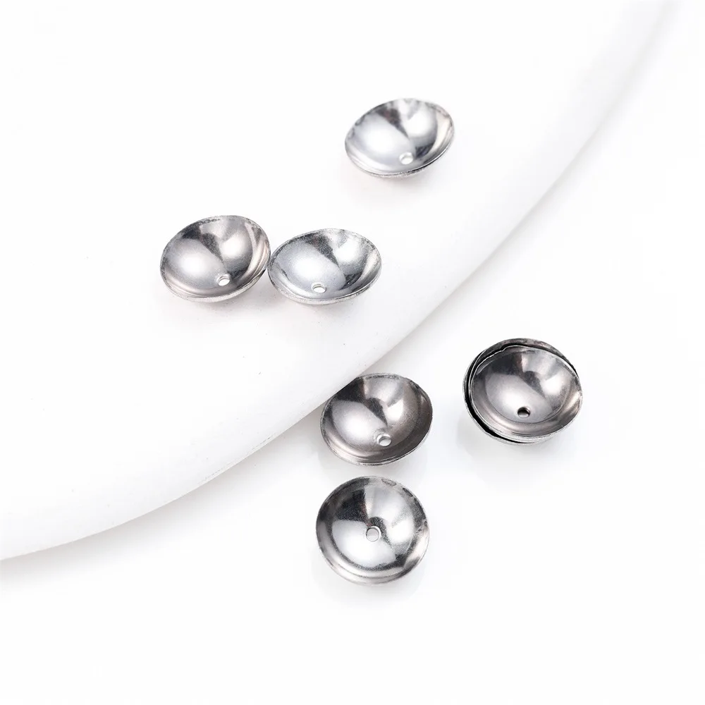 50pcs Stainless Steel Bead Caps fitting 3/4/5/6/8mm Beads Ball Tip Cover Spacer for Jewelry Making DIY Accessories Supplies
50pcs Stainless Steel Bead Caps fitting 3/4/5/6/8mm Beads Ball Tip Cover Spacer for Jewelry Making DIY Accessories Supplies