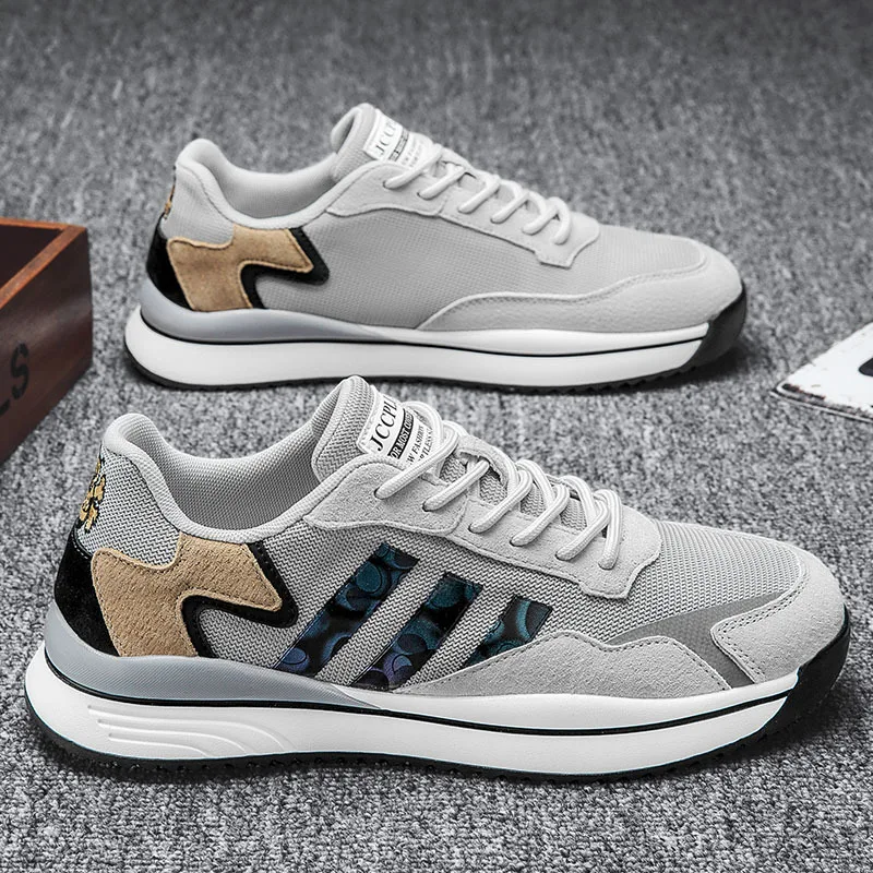 Men's Shoes New Trend Wild Summer Breathable Mesh Sports Shoes Korean Men's Casual Vulcanized Shoes Outdoor RunningSneakers
Men's Shoes New Trend Wild Summer Breathable Mesh Sports Shoes Korean Men's Casual Vulcanized Shoes Outdoor RunningSneakers