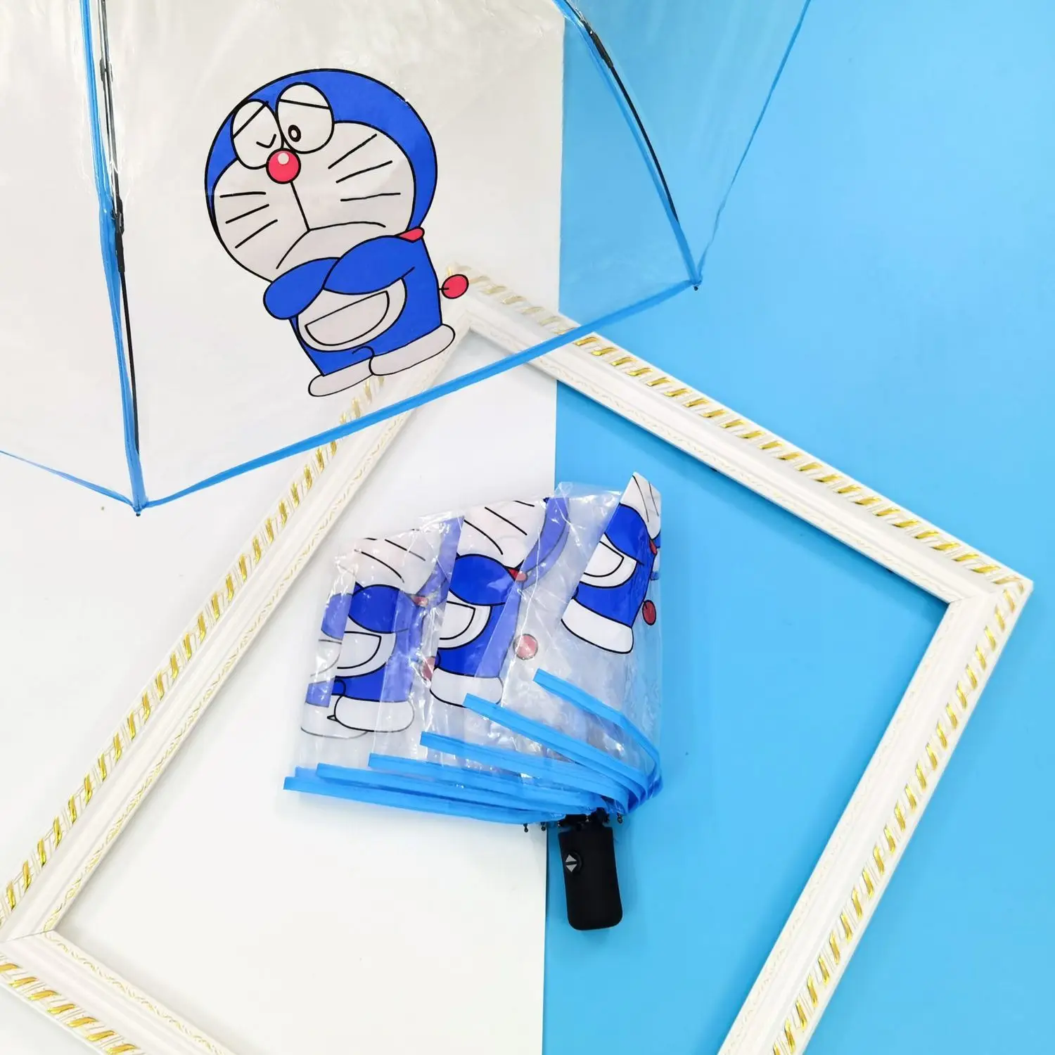 Bandai Umbrella Children's Transparent Folding Doraemon Boys and Girls Cartoon Kindergarten PrimarySchool Students Cute Princess
Bandai Umbrella Children's Transparent Folding Doraemon Boys and Girls Cartoon Kindergarten PrimarySchool Students Cute Princess