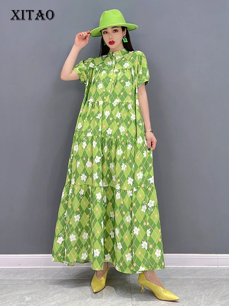 XITAO Print Patchwork Dress Women Korea 2022 Summer New Arrival Personality Fashion Loose V-neck Short Sleeve Dress WMD5996
XITAO Print Patchwork Dress Women Korea 2022 Summer New Arrival Personality Fashion Loose V-neck Short Sleeve Dress WMD5996