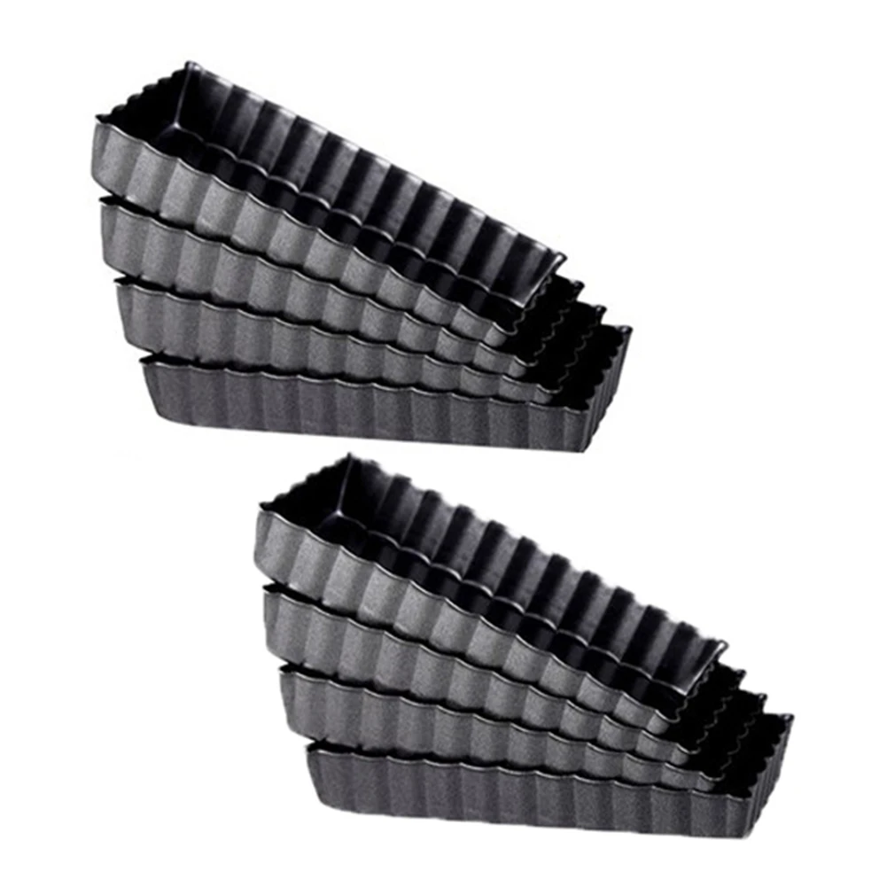 8 шт., антипригарные конфеты, прямоугольные, со съемным дном
8 шт., антипригарные конфеты, прямоугольные, со съемным дном