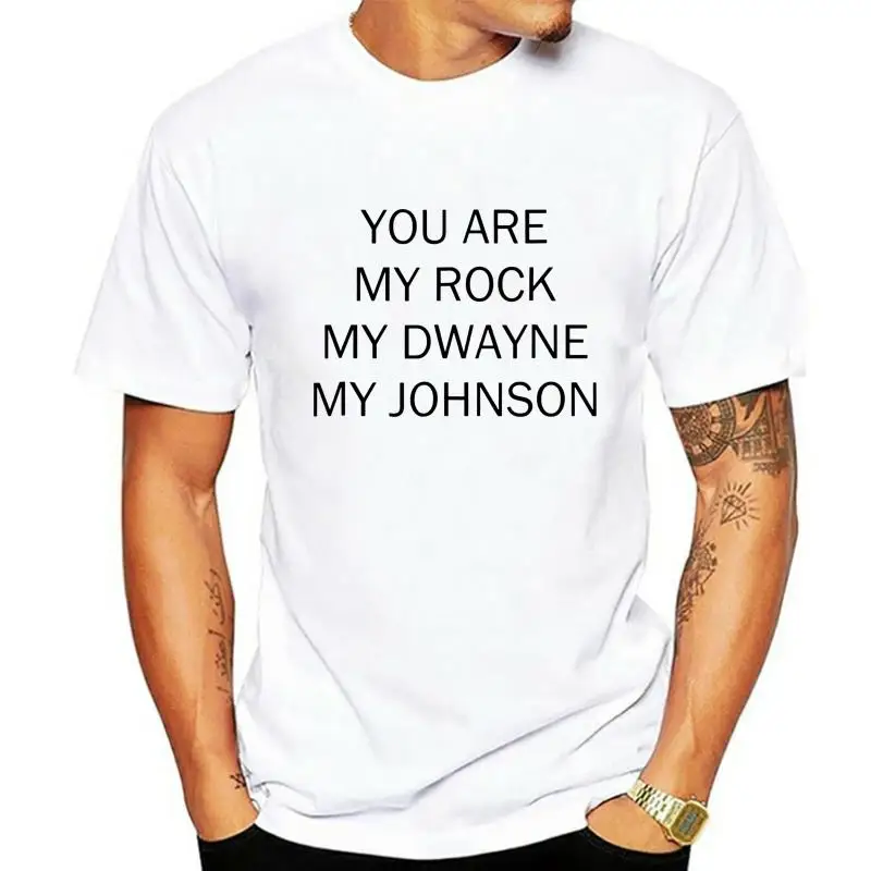 Модная мужская футболка You Are My Rock My Dwayne My Johnson рубашка для мужчин и женщин
Модная мужская футболка You Are My Rock My Dwayne My Johnson рубашка для мужчин и женщин