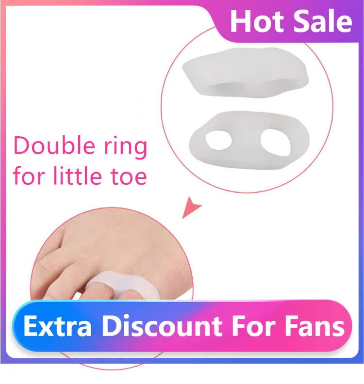 2021 Newest Little Toe Protect Separator Massage Foot Care Tool Silicone Orthopedic Supplies Valgus Corrector Tools
2021 Newest Little Toe Protect Separator Massage Foot Care Tool Silicone Orthopedic Supplies Valgus Corrector Tools