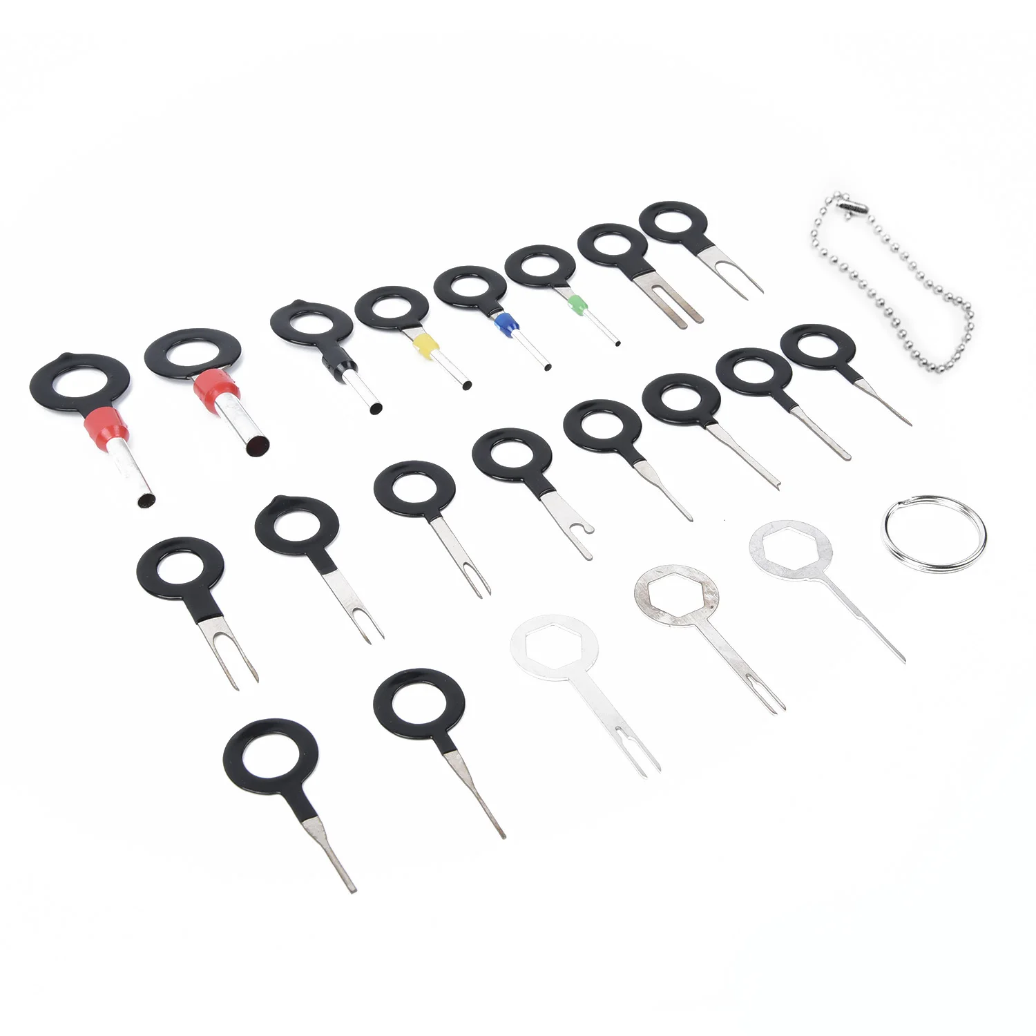 Releasing Electrical Set Circuit Tools Connector Pin Puller Terminal Removal Repair Motorcycle Extractor Cable
Releasing Electrical Set Circuit Tools Connector Pin Puller Terminal Removal Repair Motorcycle Extractor Cable