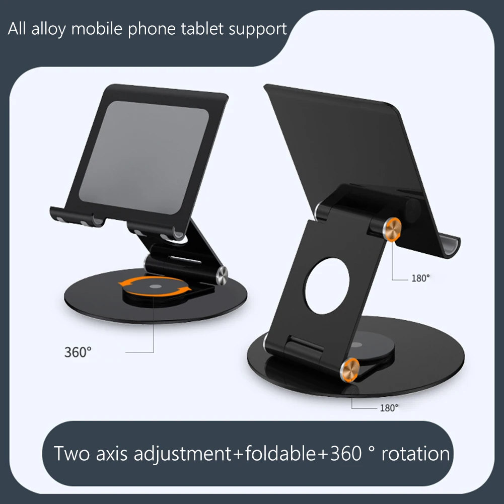 CNC Tablet Stand Holder 2 Layer Foldable Aluminum Alloy Portable Holder Bracket Anti Slip 360 Degree Rotating for iPhone 14/iPad
CNC Tablet Stand Holder 2 Layer Foldable Aluminum Alloy Portable Holder Bracket Anti Slip 360 Degree Rotating for iPhone 14/iPad
