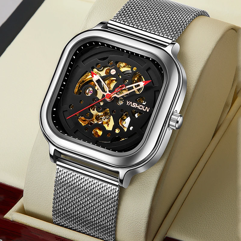 New Luxury Top Brand Watch for Men Skeleton Automatic Mechanical Watches Man Sports Bussiness Wristwatch Male Clock Reloj Hombre
New Luxury Top Brand Watch for Men Skeleton Automatic Mechanical Watches Man Sports Bussiness Wristwatch Male Clock Reloj Hombre