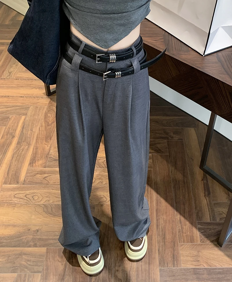 Непринужденные повседневные брюки, узкие прямые брюки, индивидуальный дизайн, Костюмные брюки
Непринужденные повседневные брюки, узкие прямые брюки, индивидуальный дизайн, Костюмные брюки