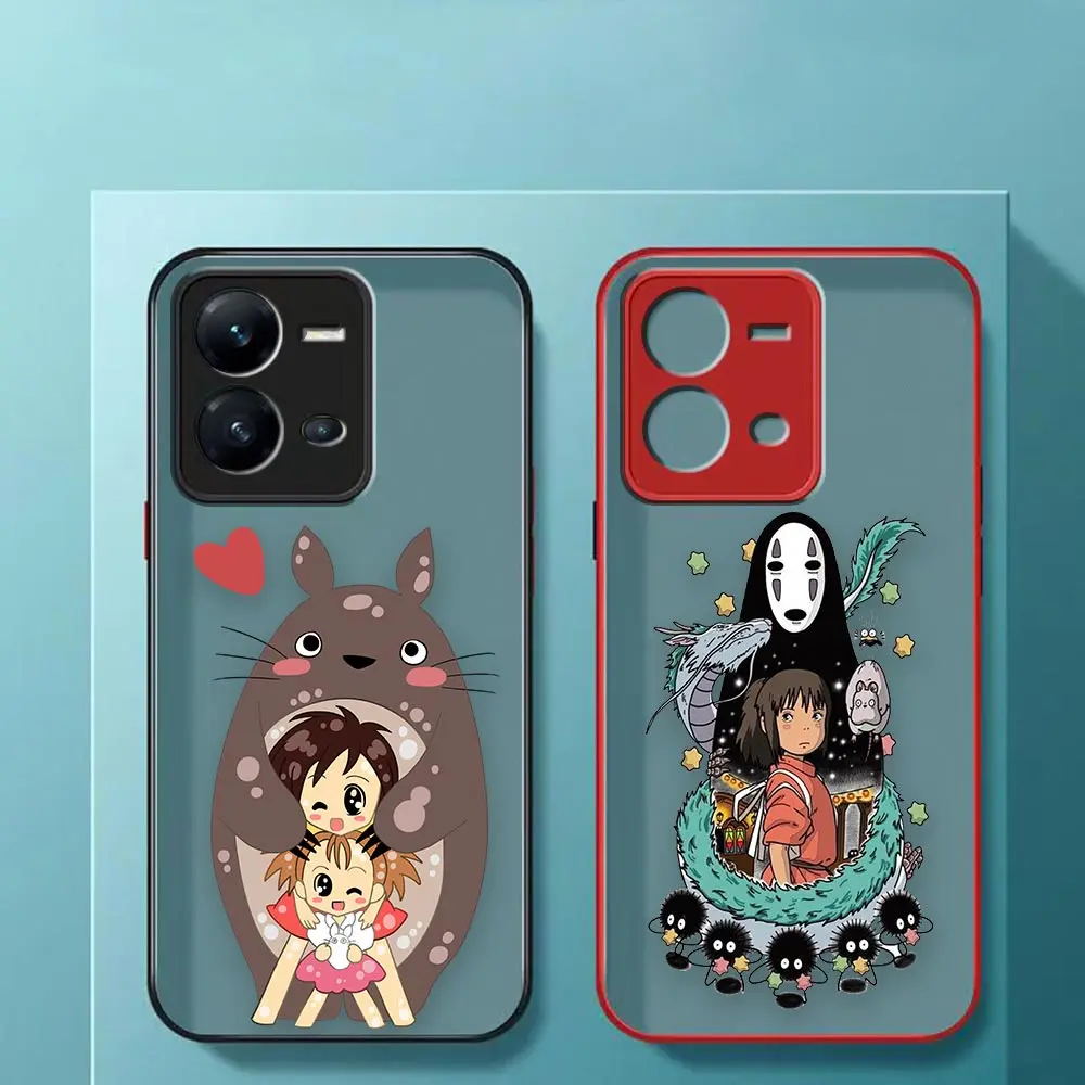 Matte Case Funda Coque For VIVO V25 23E 21E 21 20 19 17 15 11 11I 5 SE S9 6 5 PRO PLUS 5G Case Totoro Spirited Away Miyazaki No
Matte Case Funda Coque For VIVO V25 23E 21E 21 20 19 17 15 11 11I 5 SE S9 6 5 PRO PLUS 5G Case Totoro Spirited Away Miyazaki No