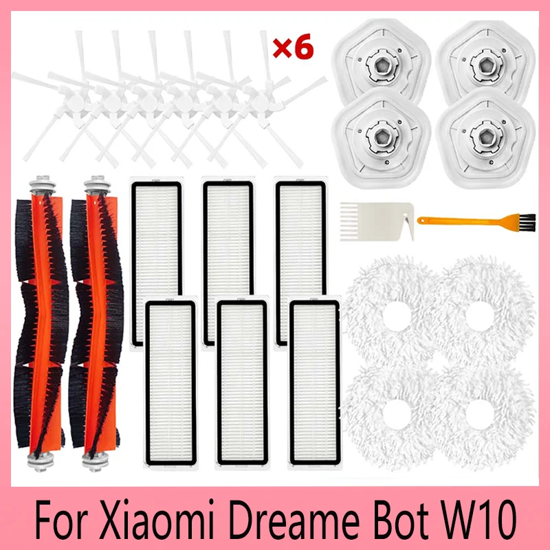 For Xiaomi Dreame Bot W10 Pro W10 Spare Part Main Side Brush Hepa Filter Mop Bracket Holder Dust Box Replacement Accessory
For Xiaomi Dreame Bot W10 Pro W10 Spare Part Main Side Brush Hepa Filter Mop Bracket Holder Dust Box Replacement Accessory