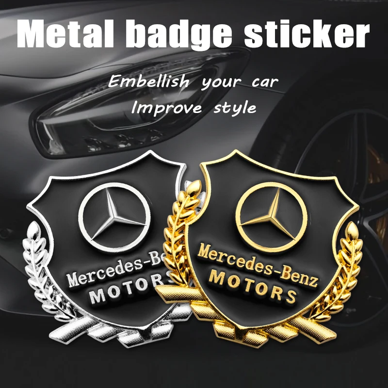2pcs Creative Metal Car Stickers Auto Emblem For Mercedes AMG W210 W203 W204 W205 W211 W212 ABCE ML SL Logo Car Accessories
2pcs Creative Metal Car Stickers Auto Emblem For Mercedes AMG W210 W203 W204 W205 W211 W212 ABCE ML SL Logo Car Accessories