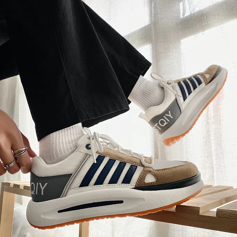 Men Sneakers Low Top Casual Shoes for Men Fashion Men's Sports Shoes Lace Up Board Shoes Zapatillas Hombre Chaussure Homme
Men Sneakers Low Top Casual Shoes for Men Fashion Men's Sports Shoes Lace Up Board Shoes Zapatillas Hombre Chaussure Homme