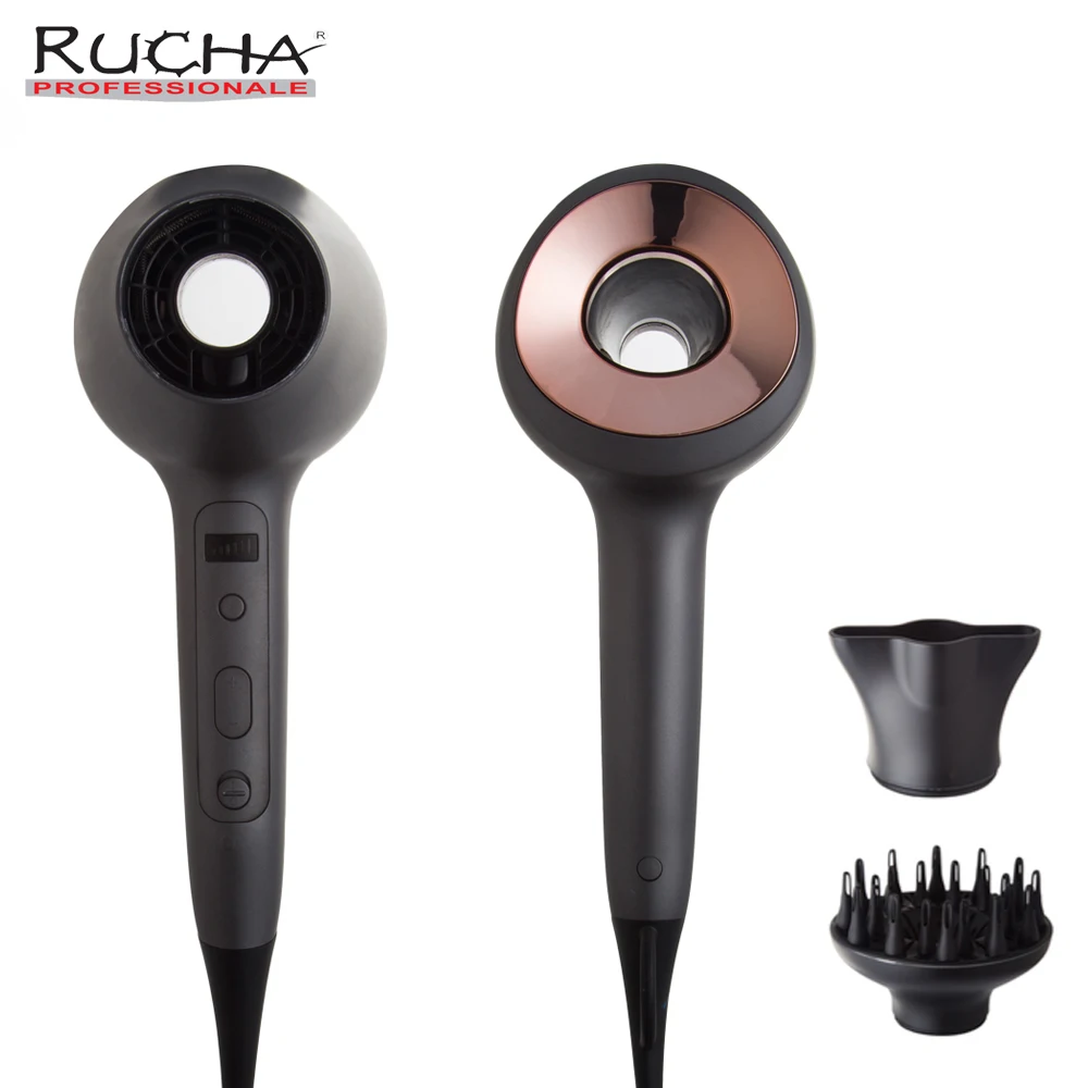 110V Salon Strong Wind Hair Dryer With Touch Sensor Ionic Hair Blow Dryer Professional 1600W 6 Speed And DC-Motor Hairdryer
110V Salon Strong Wind Hair Dryer With Touch Sensor Ionic Hair Blow Dryer Professional 1600W 6 Speed And DC-Motor Hairdryer