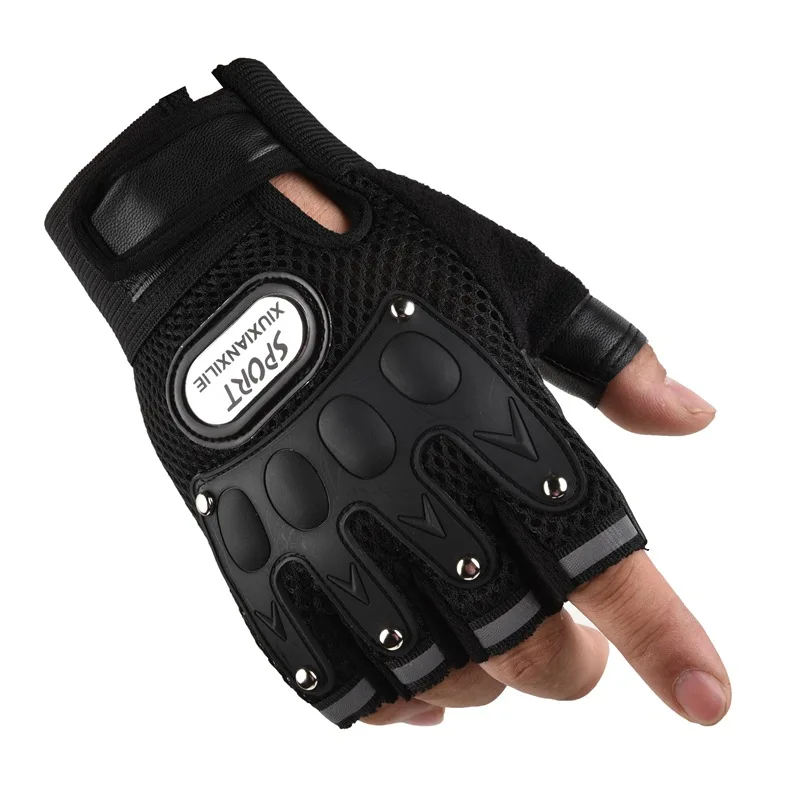 Men's Motorcycle Gloves Tactical Non-slip Breathable Outdoor Sports Motorcycle Accessories Riding Fingerless Gloves Military
Men's Motorcycle Gloves Tactical Non-slip Breathable Outdoor Sports Motorcycle Accessories Riding Fingerless Gloves Military