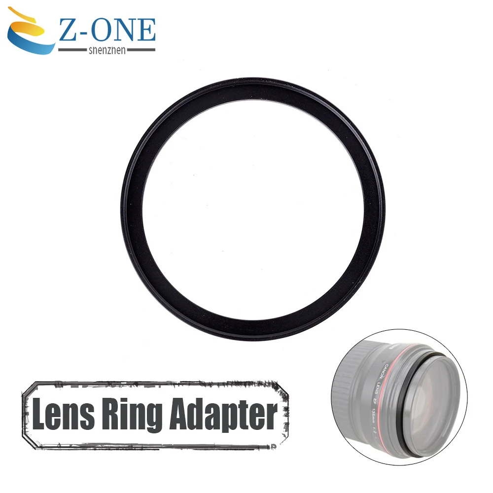 

25mm-27mm-30mm-37mm 27-30-37-52mm 28-30-37-49-52 49mm Metal Step up Filter Lens Adapter Ring for Sony Canon EOS Nikon SLR Camera