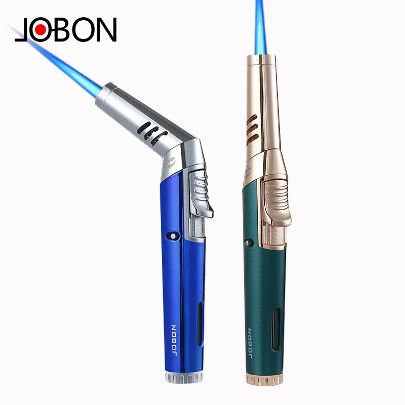 JOBON Straight Flush Kitchen Pointing Gun Lighter with Viewing Window Elbow Multifunctional Cigar Lighter for Cigar
JOBON Straight Flush Kitchen Pointing Gun Lighter with Viewing Window Elbow Multifunctional Cigar Lighter for Cigar