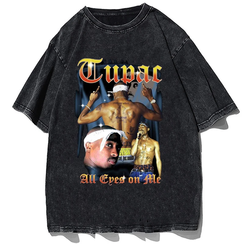 Men Washed T Shirt Tops Hip Hop Funny Print T-shirt 2pac Graphic Tshirts Y2k Streetwear Clothes Tees Men Short Sleeve Clothing
Men Washed T Shirt Tops Hip Hop Funny Print T-shirt 2pac Graphic Tshirts Y2k Streetwear Clothes Tees Men Short Sleeve Clothing