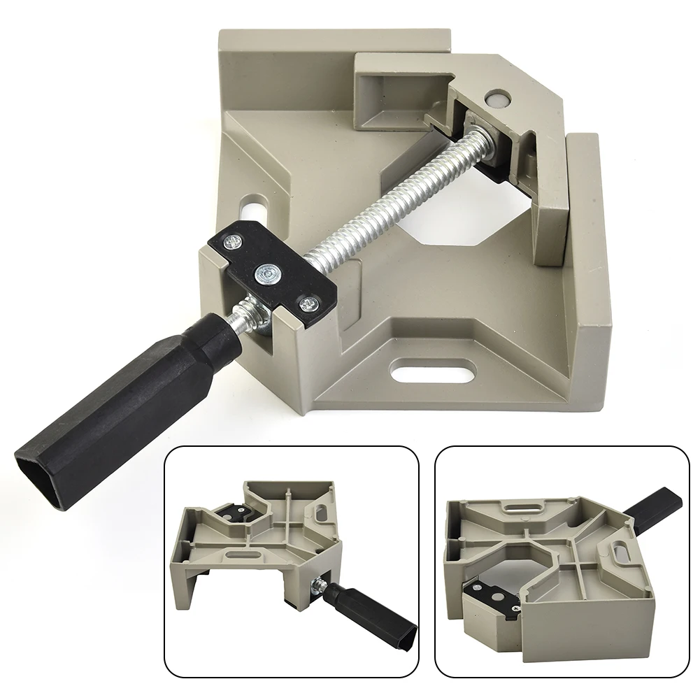 Fixing Woodworking Single Handle Aluminum Alloy Right Angle Clamp Frame Flat Adjustable Corner Picture Convenient
Fixing Woodworking Single Handle Aluminum Alloy Right Angle Clamp Frame Flat Adjustable Corner Picture Convenient