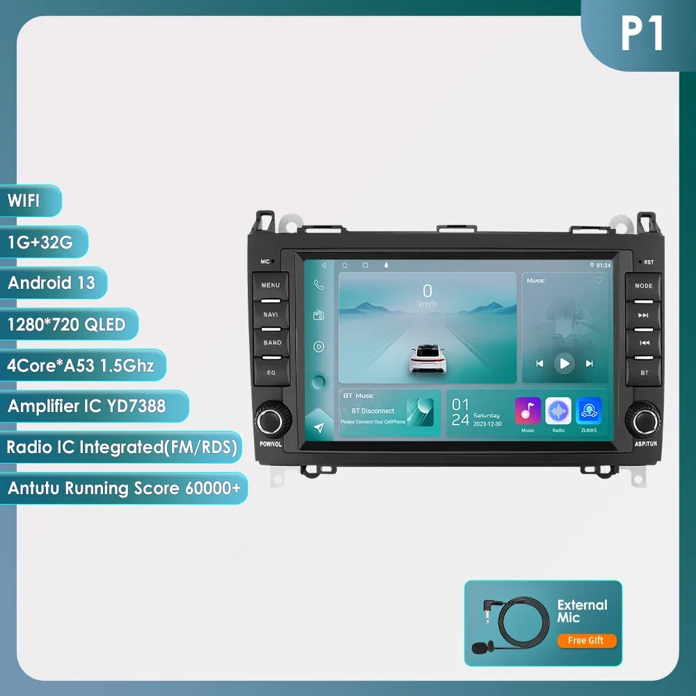 Автомобильная магнитола на Android для Mercedes-benz B200, W169, W245, W639, A200, A150, Sprinter, W906, стерео, мультимедийный экран, плеер, головное устройство
Автомобильная магнитола на Android для Mercedes-benz B200, W169, W245, W639, A200, A150, Sprinter, W906, стерео, мультимедийный экран, плеер, головное устройство