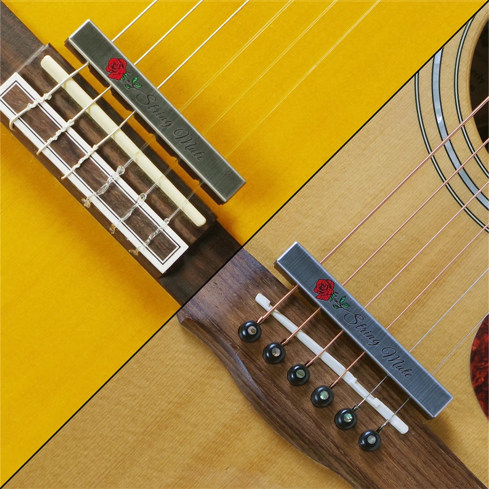 String Dampeners Strings Mute Muffled Band Guitar Silencer Mute Pad For Folk Acoustic Classical Guitars Practice
String Dampeners Strings Mute Muffled Band Guitar Silencer Mute Pad For Folk Acoustic Classical Guitars Practice