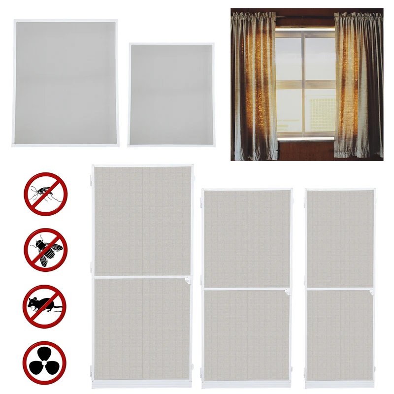 HENGDA Summer Mosquito Netting Door Anti Fly Insect Door Mesh Curtain Anti Mosquito Net Mosquito Window Screen
HENGDA Summer Mosquito Netting Door Anti Fly Insect Door Mesh Curtain Anti Mosquito Net Mosquito Window Screen