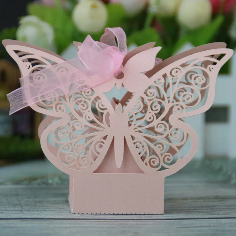 5/10Pcs Butterfly Laser Cut Hollow Favor Packaging Box Gift Candy Dragee Boxes Baby Shower Wedding Birthday Event Party Supplies
5/10Pcs Butterfly Laser Cut Hollow Favor Packaging Box Gift Candy Dragee Boxes Baby Shower Wedding Birthday Event Party Supplies