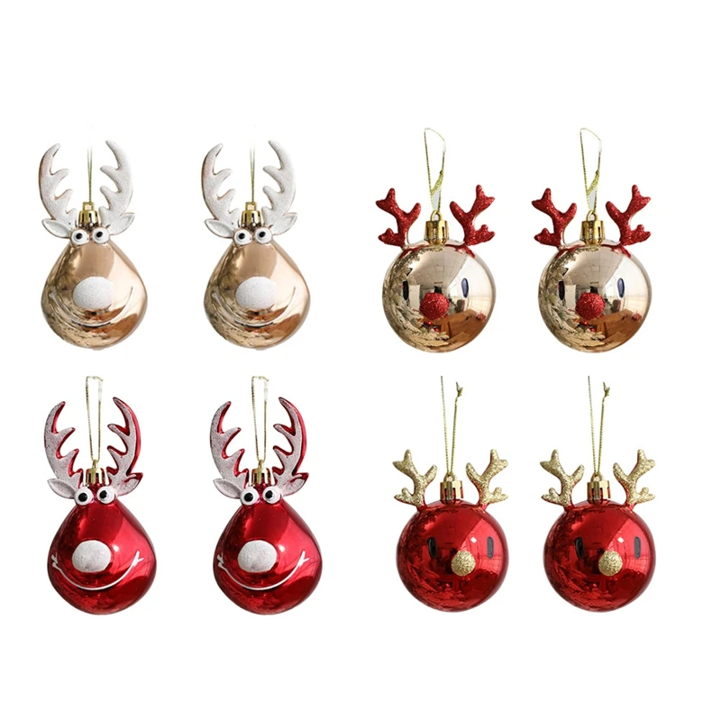4Pcs Christmas Decorations Elk Scene Layout Decorations Christmas Tree Ornaments Plastic Ceiling Pendants Hanging Ball
4Pcs Christmas Decorations Elk Scene Layout Decorations Christmas Tree Ornaments Plastic Ceiling Pendants Hanging Ball