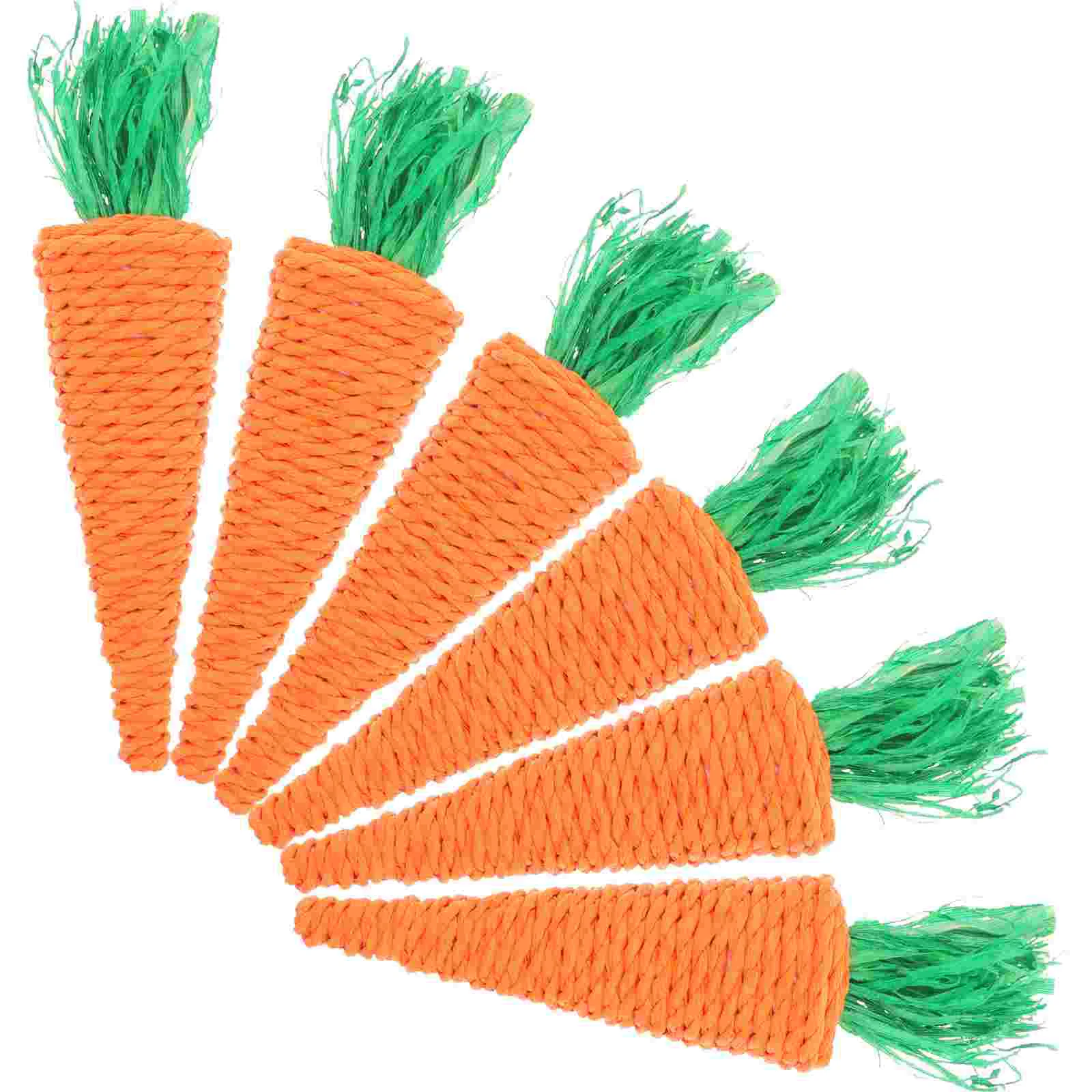 6 Pcs The Cat Carrot Bunnies Toys Parrot Biting Radish Paper Rope Hamster Teething
6 Pcs The Cat Carrot Bunnies Toys Parrot Biting Radish Paper Rope Hamster Teething