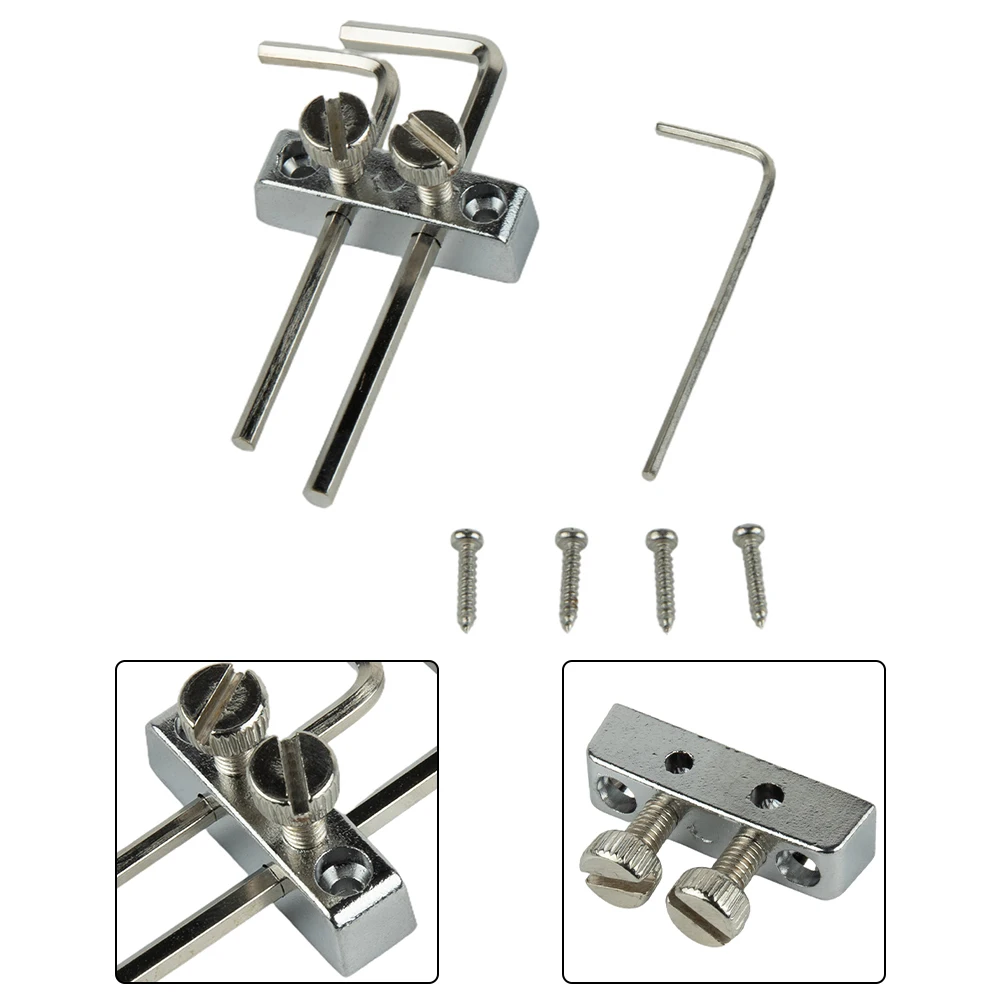Guitar Parts Hex Wrench Holder Gold Guitar Tremolo Metal Silver With Screws With Wrenches Accessorys Brand New
Guitar Parts Hex Wrench Holder Gold Guitar Tremolo Metal Silver With Screws With Wrenches Accessorys Brand New