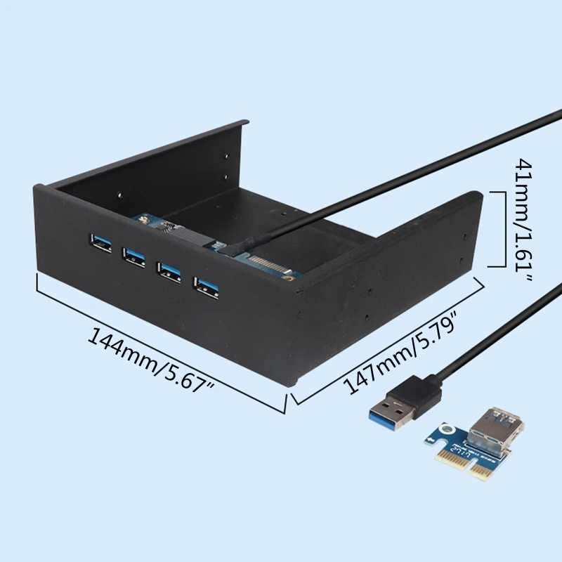 4 порта USB Передняя панель HUB PCI для адаптера Экспресс-карты 3,5 дюймов Передняя панель
4 порта USB Передняя панель HUB PCI для адаптера Экспресс-карты 3,5 дюймов Передняя панель