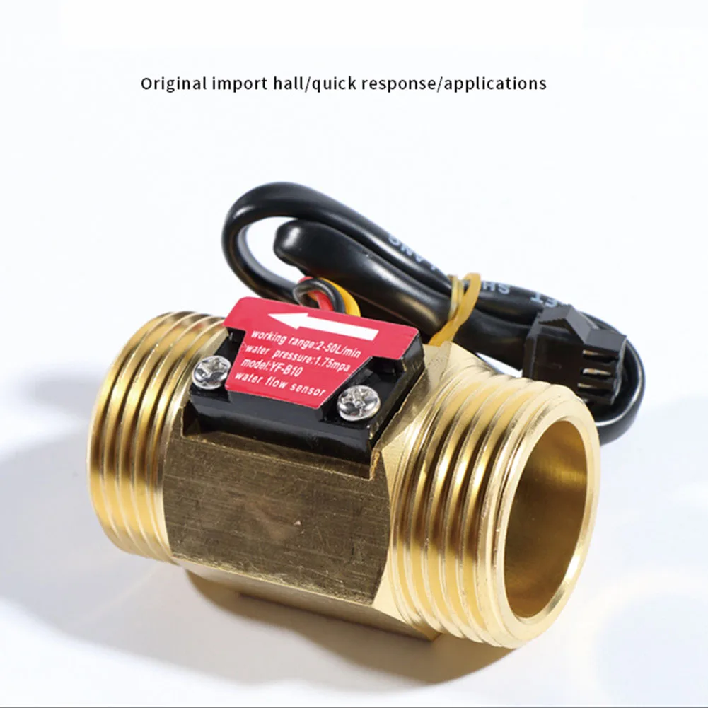 YF-B10 G1 Water Flow Hall Stream Sensor Switch Flow Meter DN25 For DC 3.5~24V Wire Connection Industrial Turbine Use Accessories
YF-B10 G1 Water Flow Hall Stream Sensor Switch Flow Meter DN25 For DC 3.5~24V Wire Connection Industrial Turbine Use Accessories
