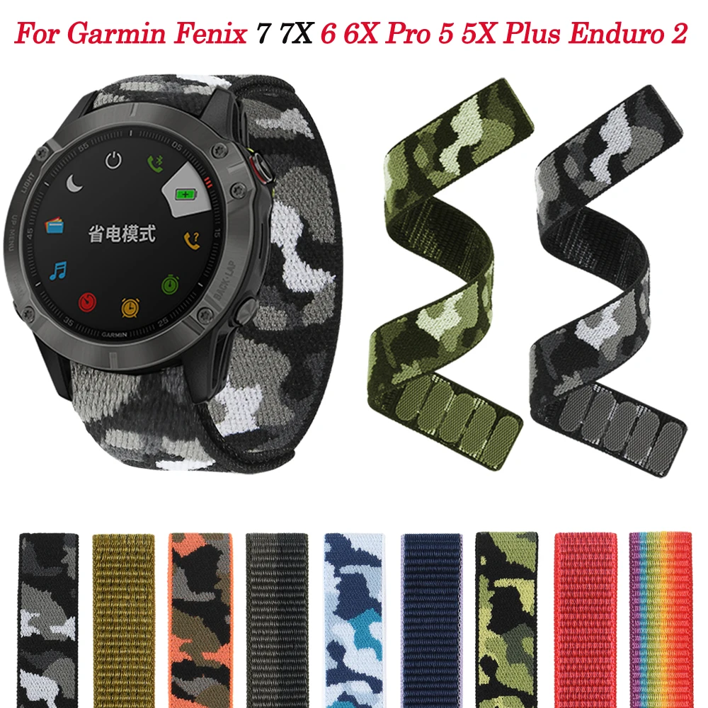 Ремешок Ultrafit для Garmin Fenix 6 6X Pro 5 5X Plus 7 7X 3HR 935 Enduro 2, нейлоновый браслет для смарт-часов, 26 22 мм
Ремешок Ultrafit для Garmin Fenix 6 6X Pro 5 5X Plus 7 7X 3HR 935 Enduro 2, нейлоновый браслет для смарт-часов, 26 22 мм