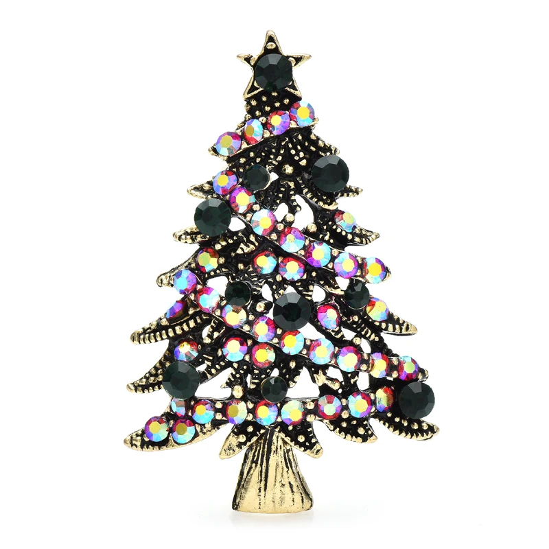 Wuli&baby Sparkling Christmas Tree Brooches For Women Unisex Vintage Green Rhinestone Plants Party Casual Brooch Pin Gifts 
Wuli&baby Sparkling Christmas Tree Brooches For Women Unisex Vintage Green Rhinestone Plants Party Casual Brooch Pin Gifts