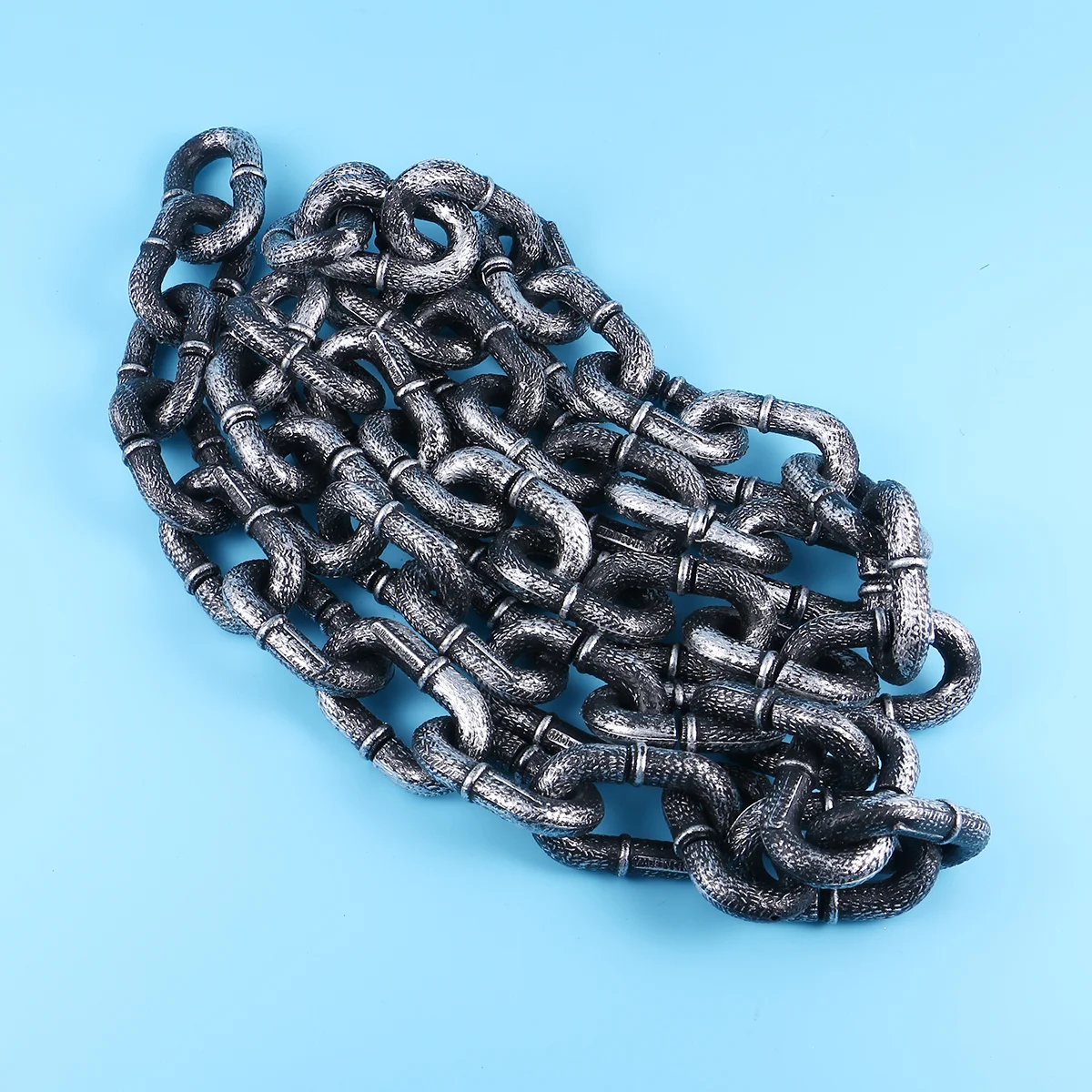 

2M Halloween Simulation Plastic Chain Party Layout Decor Barrier Chain Performance Stage Props Costume Accessory