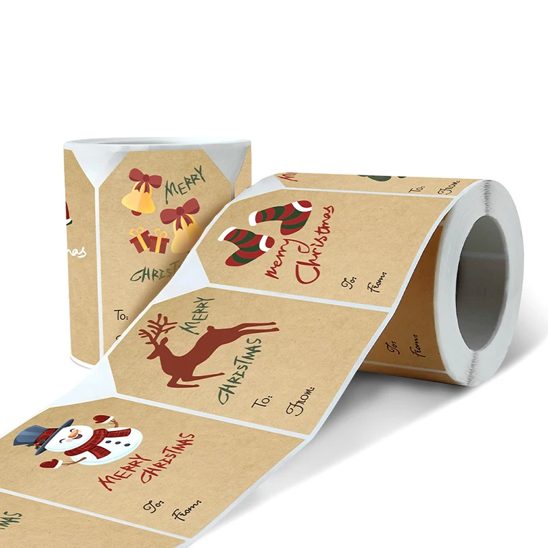 Christmas Label Sealed Sticky Sticker Beautiful Kraft Paper Thank Stationery Decoration Clipbook Christmas Decoration
Christmas Label Sealed Sticky Sticker Beautiful Kraft Paper Thank Stationery Decoration Clipbook Christmas Decoration