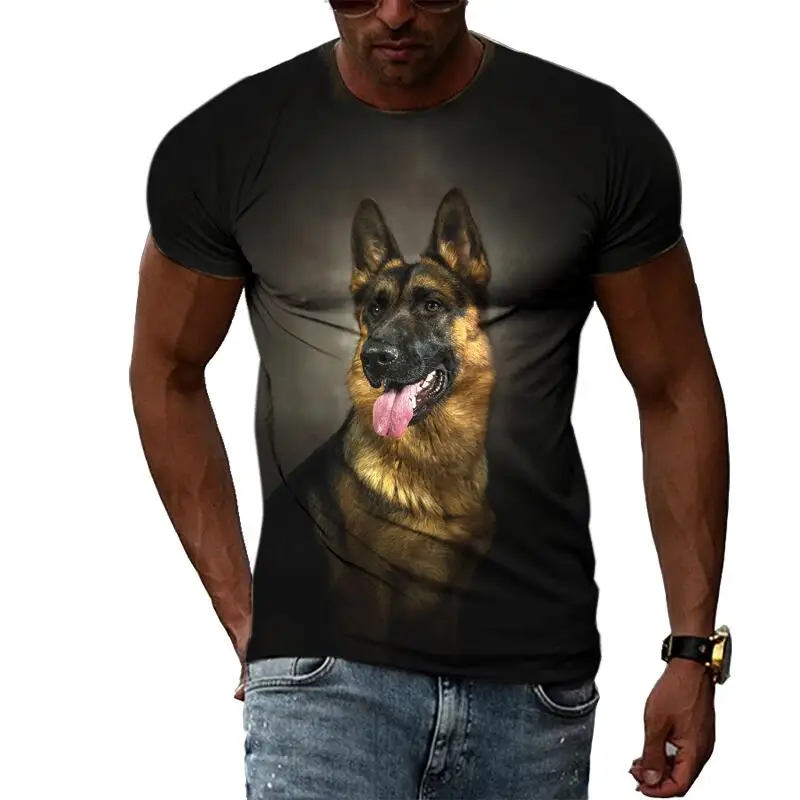 Summer Fashion Animal Dog Graphic T Shirts For Men Casual 3D Print Tee Hip Hop Harajuku Personality Round Neck Short Sleeve Top
Summer Fashion Animal Dog Graphic T Shirts For Men Casual 3D Print Tee Hip Hop Harajuku Personality Round Neck Short Sleeve Top