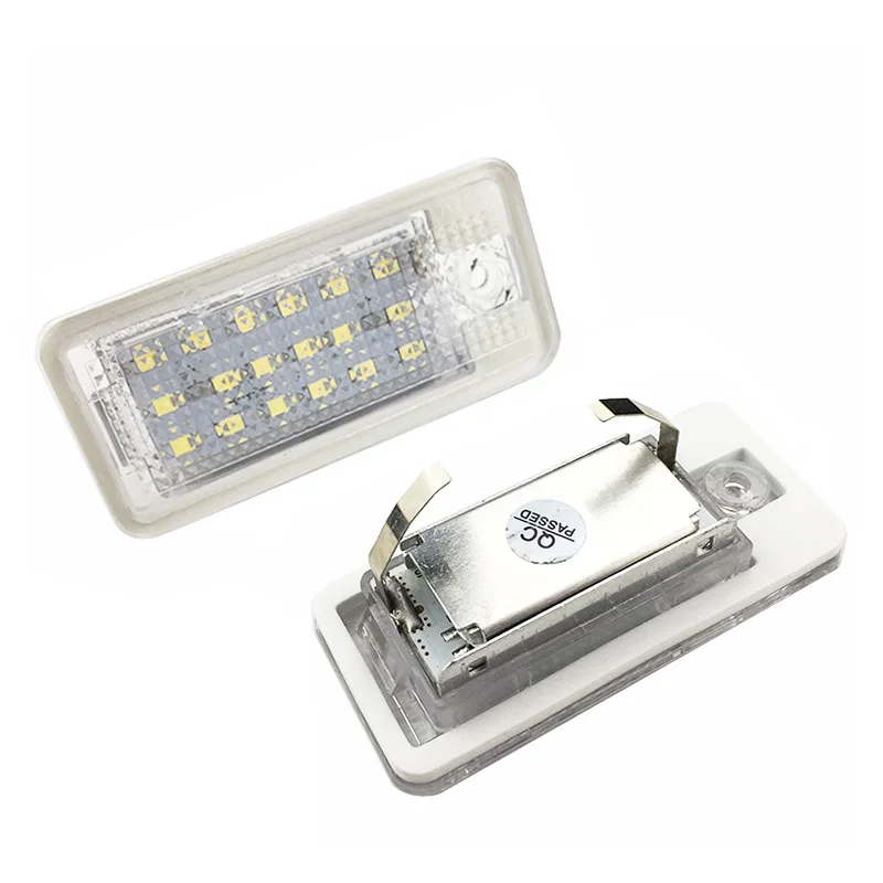 for Audi LED Led License Plate Light A3 A4 A6 A8 Signal Lamp Q7 RS4 RS6 White Car Number Holder Bulbs 6500k 12V
for Audi LED Led License Plate Light A3 A4 A6 A8 Signal Lamp Q7 RS4 RS6 White Car Number Holder Bulbs 6500k 12V