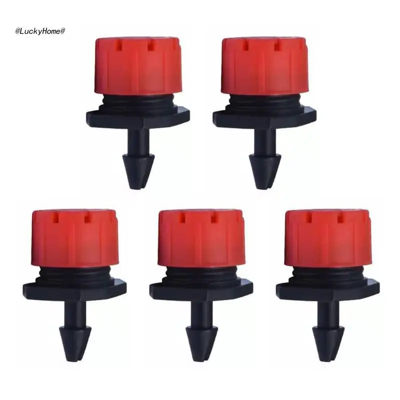 11UA 5pcs Micro Flow Dripper Drip for Head 1/4 Inch Hose Garden Irrigation Misting
11UA 5pcs Micro Flow Dripper Drip for Head 1/4 Inch Hose Garden Irrigation Misting