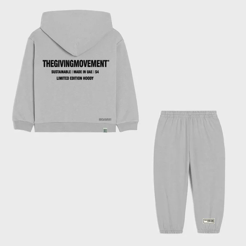 100% Cotton Kids Hooded Sweatshirts Track Pants Two Piece Set Tracksuits Children Sweatsuits Solid Sports Hoodie Autumn Clothing
100% Cotton Kids Hooded Sweatshirts Track Pants Two Piece Set Tracksuits Children Sweatsuits Solid Sports Hoodie Autumn Clothing