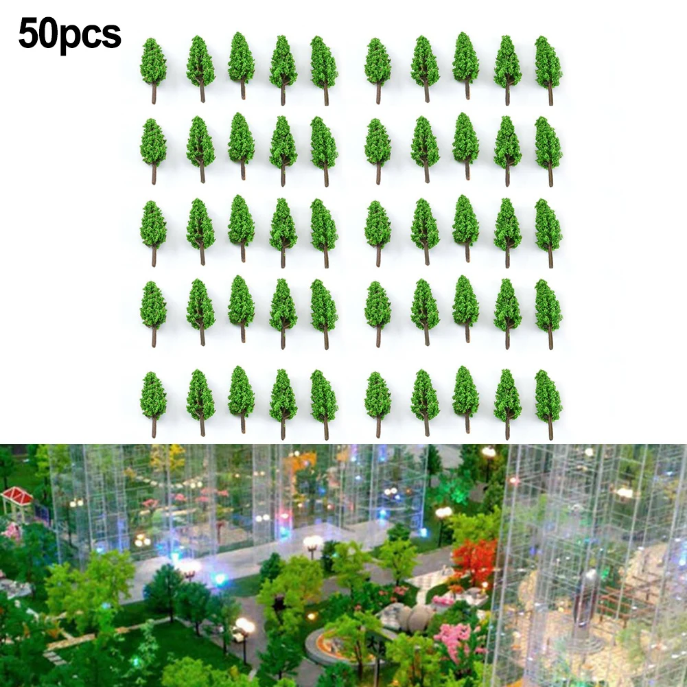 20/50pcs Plastic Model Tree Train Artificial Miniature Tree Scenery Railroad Train Layout Building Landscape Accessories
20/50pcs Plastic Model Tree Train Artificial Miniature Tree Scenery Railroad Train Layout Building Landscape Accessories
