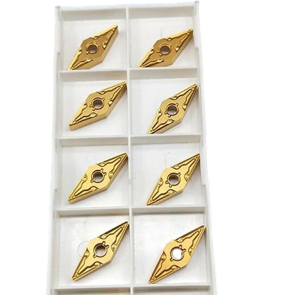 10pcs VNMG332-MA Indexable Carbide Inserts Turning Cutter Inserts VNMG160408 735 Precision Grinding
10pcs VNMG332-MA Indexable Carbide Inserts Turning Cutter Inserts VNMG160408 735 Precision Grinding