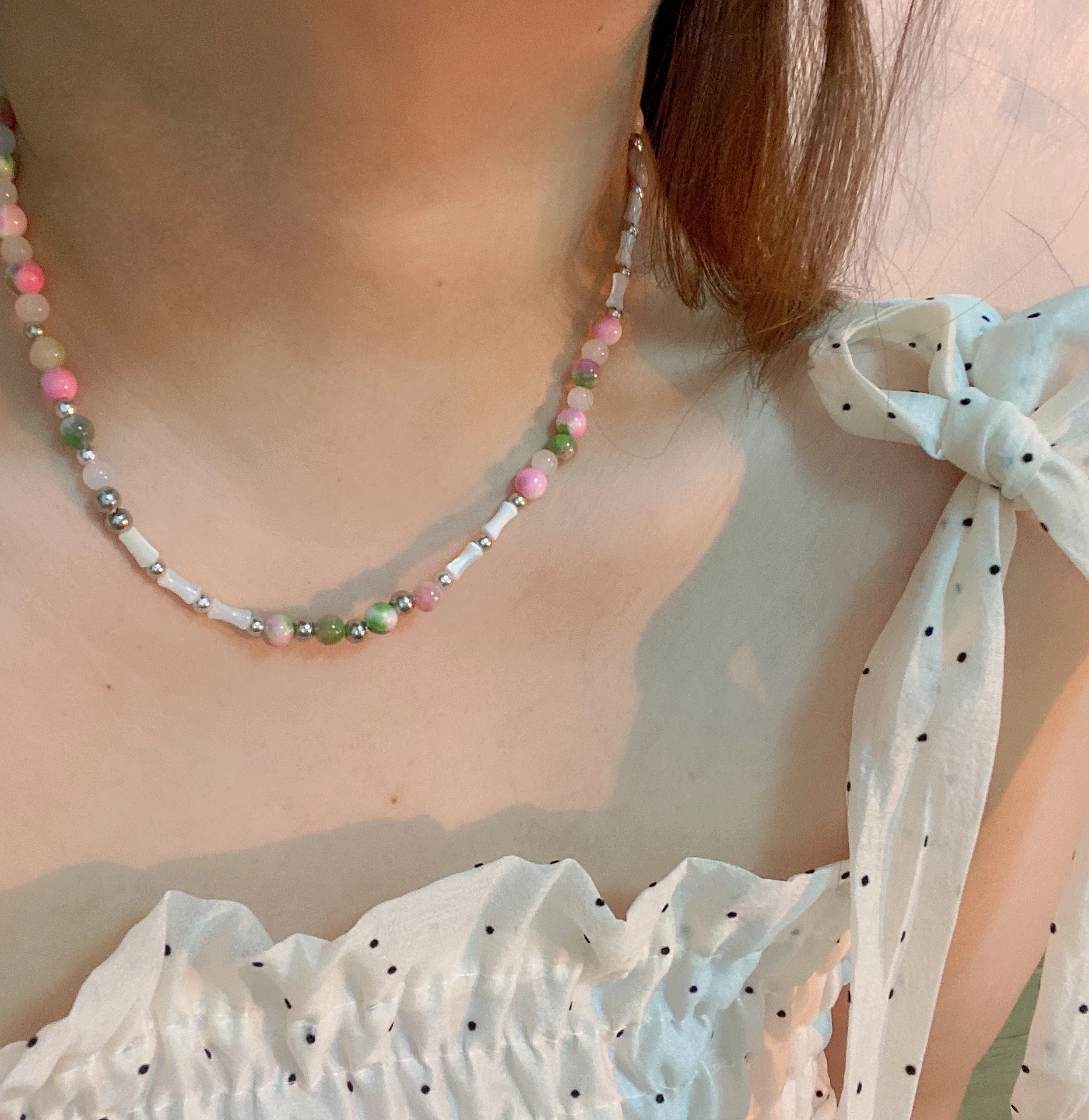 Hand-made Design New Chinese Style Girl Collarbone Chain Necklace for Women Choker
Hand-made Design New Chinese Style Girl Collarbone Chain Necklace for Women Choker