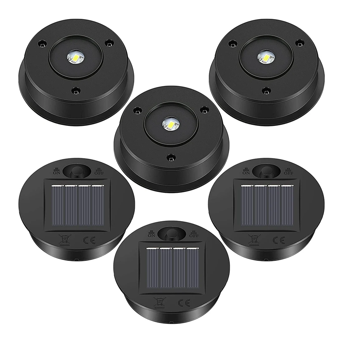 6 Pcs Solar Lights Replacement Top 7 Solar Lantern Parts LED Solar Panel Lantern Lid Lights for Outdoor Hanging
6 Pcs Solar Lights Replacement Top 7 Solar Lantern Parts LED Solar Panel Lantern Lid Lights for Outdoor Hanging