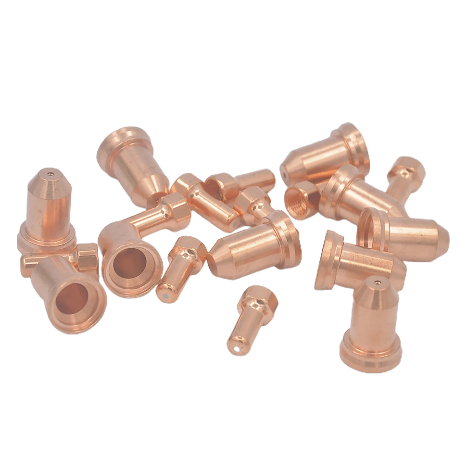 20 Pcs PT-80 70-80A Plasma Cutter Torch Electrode 1.3mm Tips 52558 51311.12 Welder Nozzle For Welding Equipment Accessories
20 Pcs PT-80 70-80A Plasma Cutter Torch Electrode 1.3mm Tips 52558 51311.12 Welder Nozzle For Welding Equipment Accessories