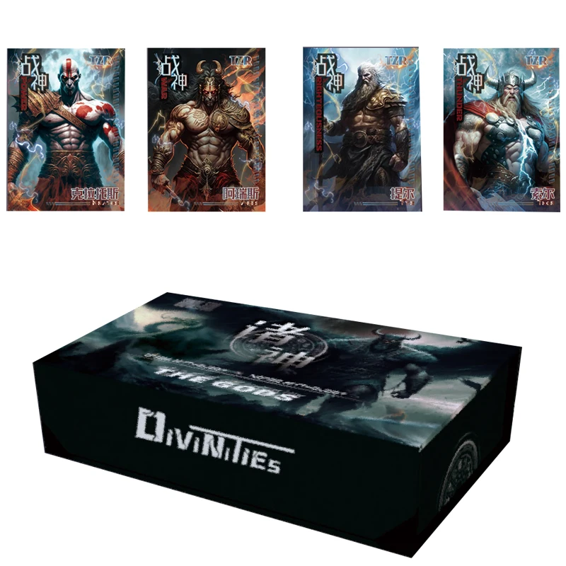 Original Anime THE GODS Collection Card Booster Box Surrounding BCR SGR TSR Card Playing Game Board Toy For Family Children Gift
Original Anime THE GODS Collection Card Booster Box Surrounding BCR SGR TSR Card Playing Game Board Toy For Family Children Gift
