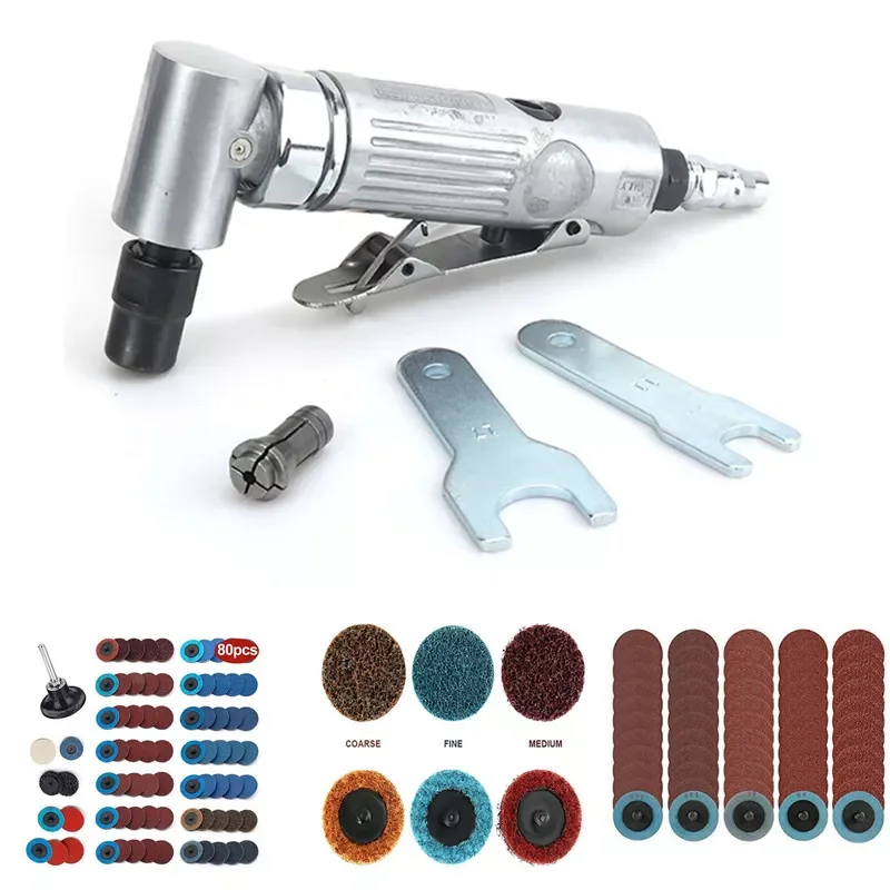 2022New 1/4 inch Air Angle Die Grinder 90 Degree Pneumatic Grinding MachinePolisher Mill Engraving Machine with Sanding Discs To
2022New 1/4 inch Air Angle Die Grinder 90 Degree Pneumatic Grinding MachinePolisher Mill Engraving Machine with Sanding Discs To