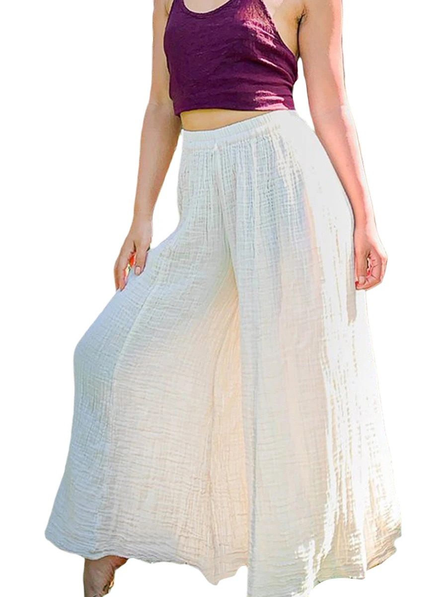 YILEEGOO Women s Loose Yoga Pants Solid Color Drawstring Elastic Waist Wide Leg Trousers Casual Fitness Pants
YILEEGOO Women s Loose Yoga Pants Solid Color Drawstring Elastic Waist Wide Leg Trousers Casual Fitness Pants
