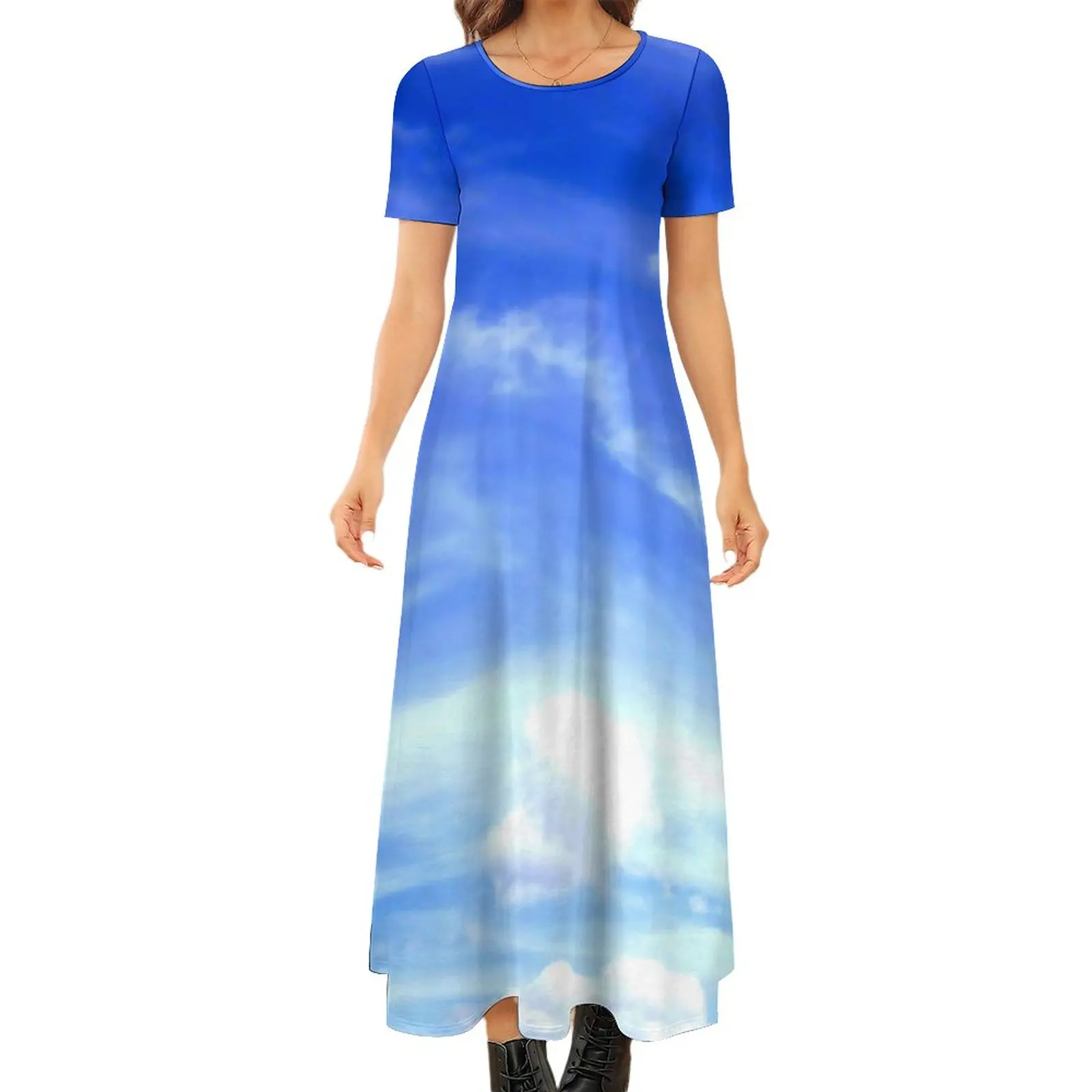 White Cloud Dress Dramatic Blue Sky Korean Fashion Boho Beach Long Dresses Womens Party Maxi Dress Big Size 6XL 7XL
White Cloud Dress Dramatic Blue Sky Korean Fashion Boho Beach Long Dresses Womens Party Maxi Dress Big Size 6XL 7XL