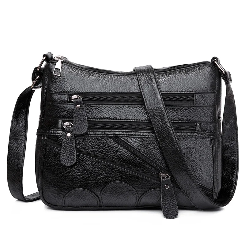 Bag female 2022 new fashion one shoulder middle-aged women's bag soft leather mother's bag large capacity messenger Backpack
Bag female 2022 new fashion one shoulder middle-aged women's bag soft leather mother's bag large capacity messenger Backpack