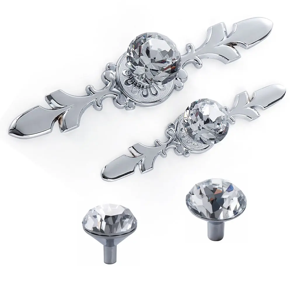 Beautiful Furniture Drawer Glass Crystal Cabinet Handles Closet Door Knobs Wardrobe Pulls
Beautiful Furniture Drawer Glass Crystal Cabinet Handles Closet Door Knobs Wardrobe Pulls