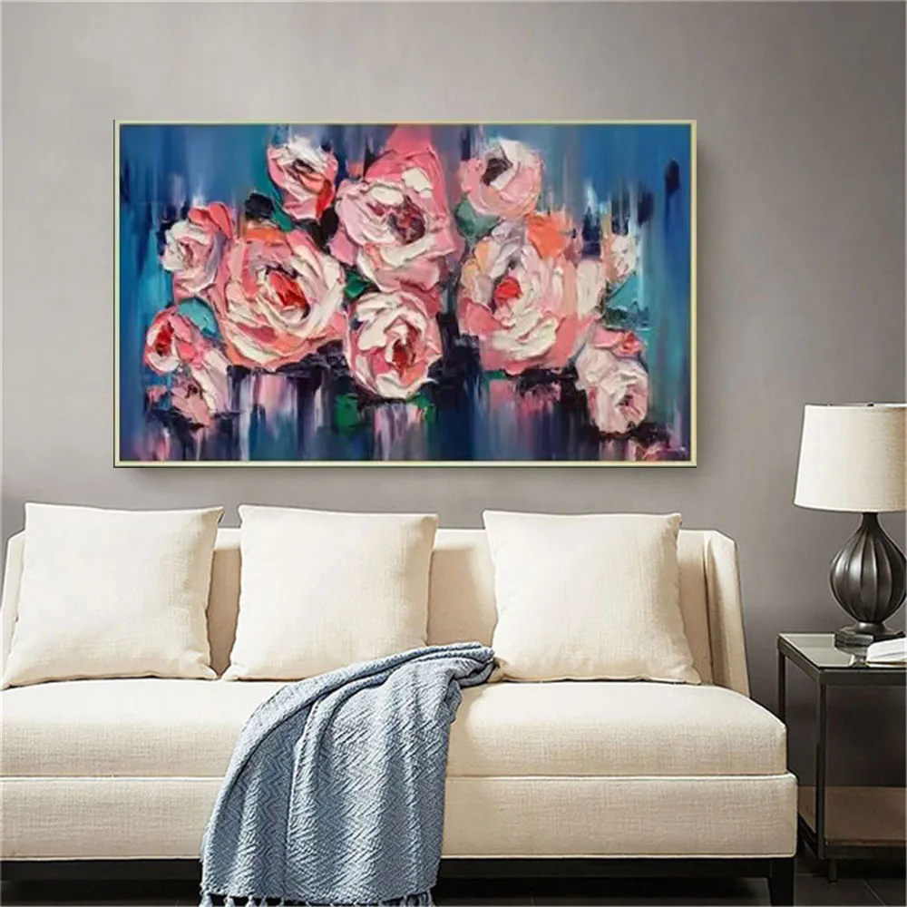 100% ручная роспись ed Rose Flower розовое толстое растение художественная краска пейзаж картина популярный дизайн простая масляная краска для кры...
100% ручная роспись ed Rose Flower розовое толстое растение художественная краска пейзаж картина популярный дизайн простая масляная краска для кры...